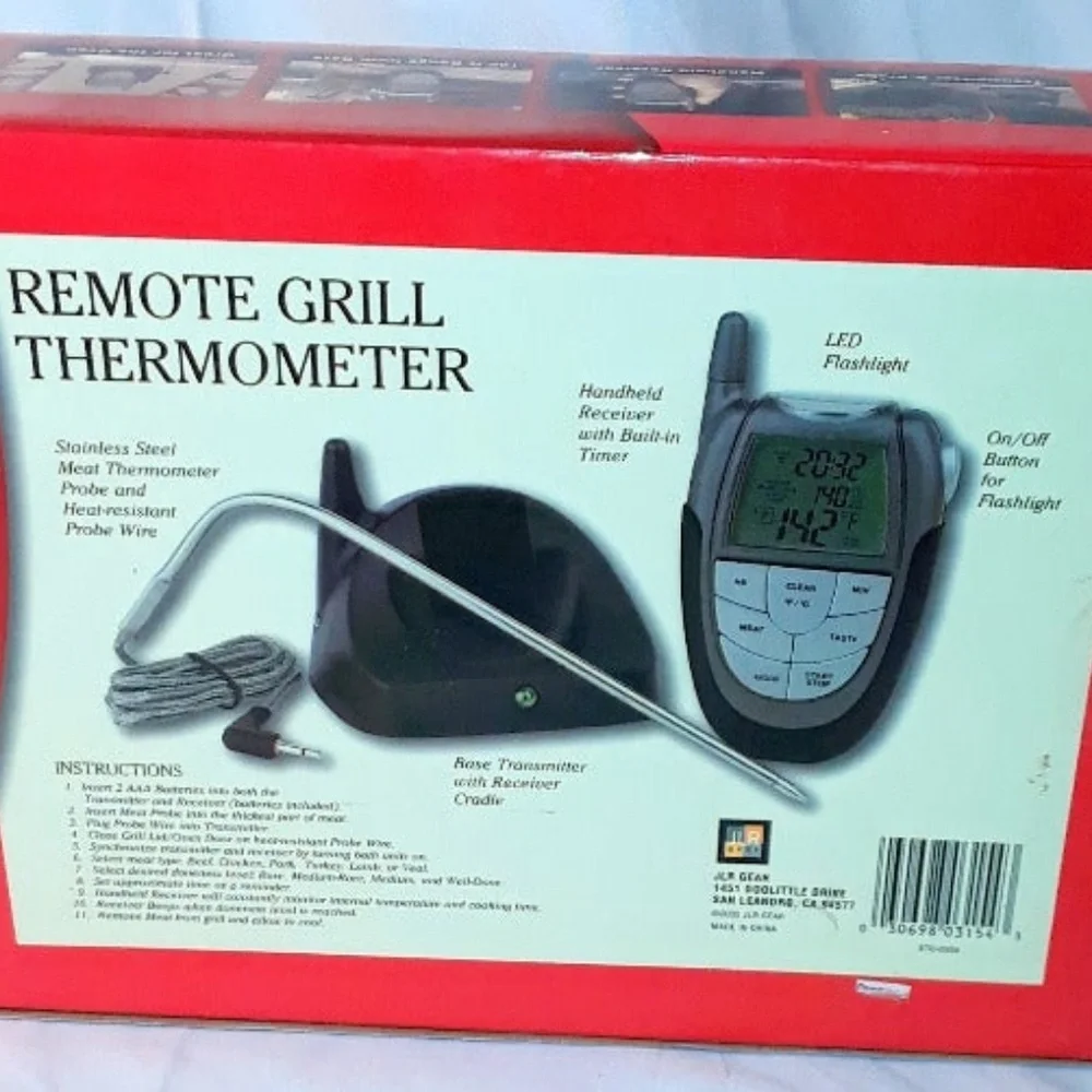 JLR Gear Remote Grill Thermometer